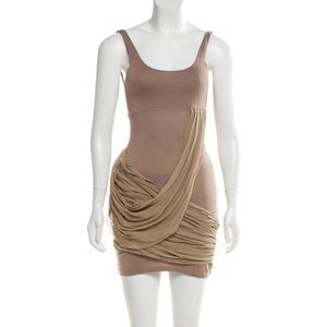 Alice + Olivia mini dress with chiffon trim